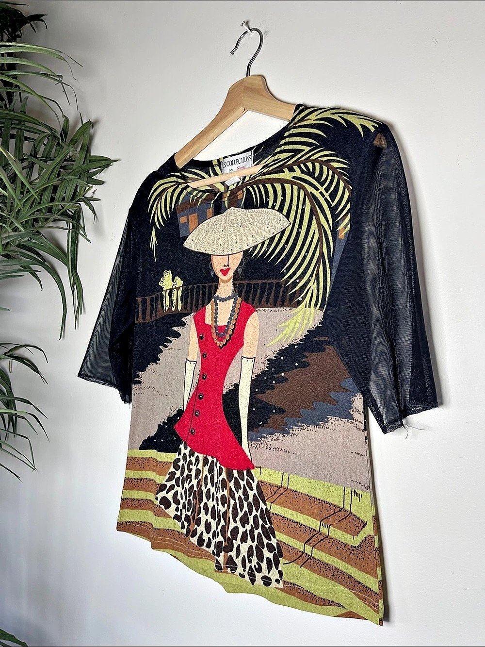 F8. SURU LS Collection Mesh Sleeve Top M |19/24"